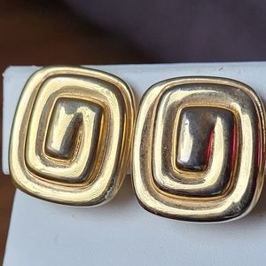 Vintage Givenchy Clip On Earrings